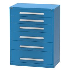 Vidmar RP3509AL Eye Height Drawer Cabinet with 6 Drawers, 59" x 45" x 27.75"