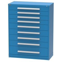 Vidmar RP3520AL Eye Height Drawer Cabinet with 9 Drawers, 59" x 45" x 21.38"