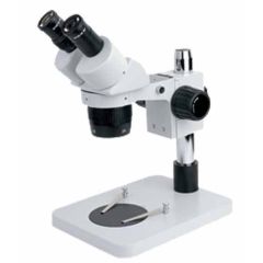 View Solutions FS05030121 Dual-Power Stereo Binocular Microscope with Post Stand