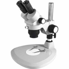 View Solutions FS07020322 Dual-Power Stereo Binocular Microscope with Post Stand