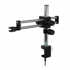 View Solutions ST02061201 Dual Arm Boom Stand with Table Clamp