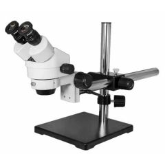View Solutions SZ02010421 Stereo Zoom Binocular Microscope with Boom Stand
