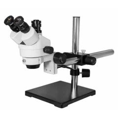 View Solutions SZ02010431 Stereo Zoom Trinocular Microscope with Boom Stand