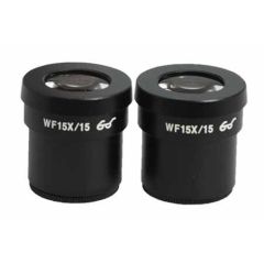 View Solutions SZ05033411 High Eyepoint Eyepiece for 7-45x Stereo Zoom Microscopes, 15x
