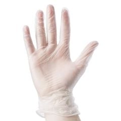 Wellcare WVLG Powder-Free Disposable 4 Mil Vinyl Gloves (Case of 1,000)