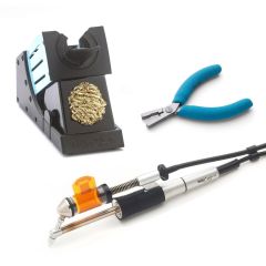 Weller T0051320299N WXDP 120 ESD-Safe Desoldering Iron Set with Stand for Horizontal Applications