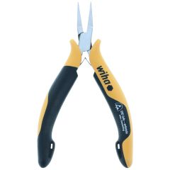 Wiha 32752 Precision Short Smooth Jaw Flat Nose Pliers, 4.75" OAL