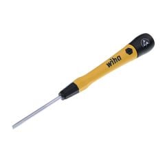 Wiha Tools ESD-Safe Precision Slotted Drivers with PicoFinish® Handles