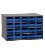 Akro-Mils 19320 19-Series Steel Storage Cabinet, holds 20 Drawers, 11" x 17" x 11"