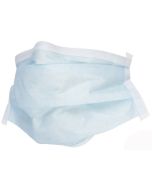 Critical Cover® PFL® Disposable Face Mask, Blue