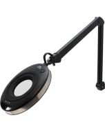 Aven 26501-LED-INX In-X Interchangeable Magnifer with 5 Diopter Lens & Table Clamp, Black