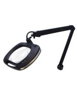 Aven 26505-ESL-XL5 MightyVue Pro ESD-Safe Magnifying Lamp with 5 Diopter Lens & Edge Clamp, Black