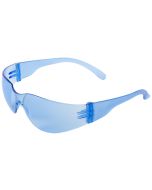 Bullhead Safety&reg; BH125 Torrent Safety Glasses with Crystal Blue Frame & Light Blue Lens