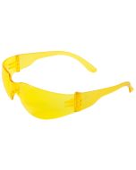 Bullhead Safety&reg; BH134 Torrent Safety Glasses with Crystal Yellow Frame & Amber Lens