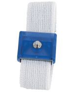 Desco 09105 Jewel Elastic Adjustable Wrist Strap, Wristband Only (Sapphire)