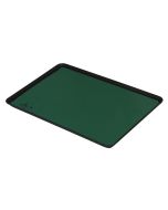 Desco Statfree HJ&reg; Textured Rubber Tray Liners, Green, 16" x 24"