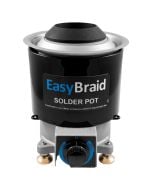 EasyBraid 670030 Lead-Free Solder Pot with Ceramic Coated Crucible, 2 lb. Capacity