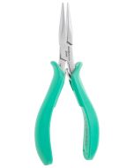 Excelta 2844 Two Star 5.00" Medium Chain Nose Stainless Steel Plier
