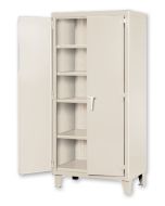 Pucel SXHDSC-7272-24-4 Super Heavy-Duty Storage Cabinet with 4 Shelves, Beige, 24" x 72" x 72"