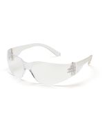 Pyramex S4110SN Intruder Mini Safety Glasses, Clear Frame & Clear Hardcoat Lens