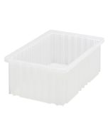 Clear-View Dividable Grid Containers, 10.88" x 16.5" x 6"