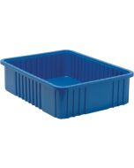 Quantum DG93060 Dividable Grid Containers, Blue, 17.5" x 22.5" x 6"