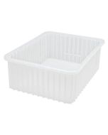 Clear-View Dividable Grid Containers, 17.5" x 22.5" x 8"