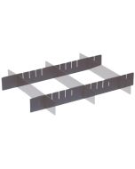 Quantum DL93030 20.62" Long Dividers for Dividable Grid Containers, 2.5" Tall