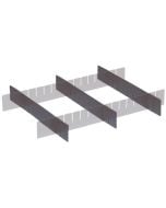 Quantum DS91025CO 8.25" Conductive Short Dividers for Dividable Grid Containers, 2" Tall