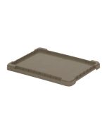 Quantum LID1215 Heavy-Duty Straight Wall Stacking Container Lid, 15" x 12"