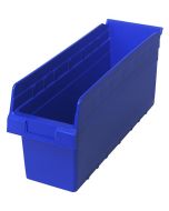 Quantum QSB804 Store-Max Shelf Bins, Blue, 6.62" x 17.88" x 8"