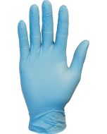 Safety Zone GNPR Powder-Free Disposable 4 Mil Nitrile Gloves, Blue