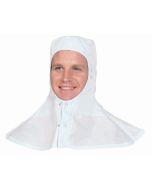 Worklon&reg; LD-100 Polyester Taffeta Open-Face Easy-On Hood