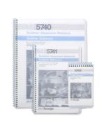 TexWrite® Spiral-Bound College Ruled Cleanroom Notebook, White