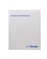Texwipe TX5708 TexWrite® Hard-Bound College Ruled Cleanroom Notebook, Blue, 8.5" x 11"