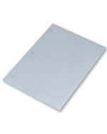 Texwipe TX5816 TexWrite™ 22lb. Cellulose/Polymer 3-Hole Punched Cleanroom Paper, Blue, 8.5" x 11"