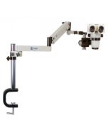 Unitron 24800VE System 274 Ergo Binocular Microscope with Articulating Arm & LED Ring Light Options