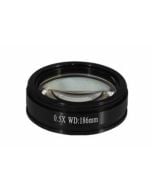 Infinity Achromatic Objective Lens for 8-80x Parallel Stereo Zoom Microscopes, 0.5x