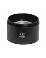 Auxiliary Objective Lens for 7-45x Stereo Zoom Microscopes, 0.5x