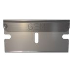 Accutec AGBL-7016-0000 GEM® Uncoated Single Edge 0.009" Carbon Steel Blades with Aluminum Backing, Pack of 240