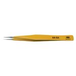 Aven 18013EZ E-Z Pik Industrial General Purpose Stainless Steel Tweezers with Straight, Strong, Precise, Pointed Tips