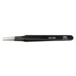 Aven 18049EZ E-Z Pik Industrial Stainless Steel Tweezers with Tapered, Flat, Pointed Tips