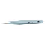 Aven 18056EZ E-Z Pik Industrial Stainless Steel Tweezers with Straight, Ultra Fine, Pointed Tips