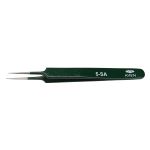 Aven 18062EZ E-Z Pik Industrial Stainless Steel Tweezers with Tapered, Ultra Fine, Pointed Tips 