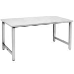 CleanPro® 24" x 72" Electropolished Stainless Steel Workbench & Stainless Steel Work Surface