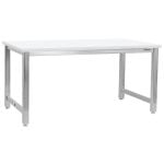 BenchPro™ 24" x 60" Stainless Steel Workbench with Cleanroom Laminate