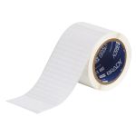Brady THT-1-423-10 Glossy Polyester Barcode and Solar Panel Labels, White, 0.25" x 0.75", Roll of 10,000