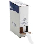 Brady Worldwide BM-17-427 Self-Laminating Vinyl Wire & Cable Labels, White/Clear, 0.5" x 1", Roll of 5,000