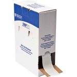 Brady Worldwide BM-33-427 Self-Laminating Vinyl Wire & Cable Labels, White/Clear, 1.5" x 4", Roll of 500
