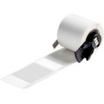 Brady Worldwide M6-157-427 Self-Laminating Vinyl Wire & Cable Labels, White/Clear, 1.5" x 2.5", Roll of 100
